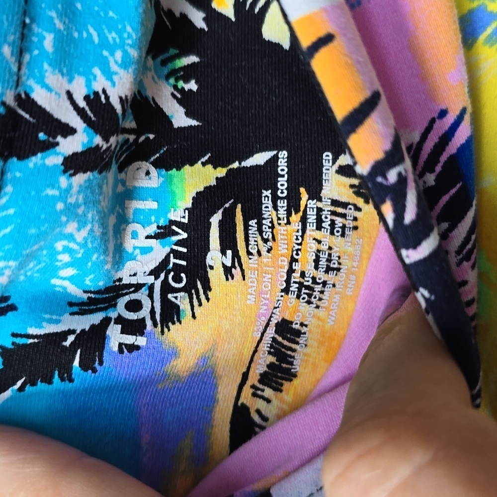 Torrid Performance Core Capri Active Legging With… - image 8